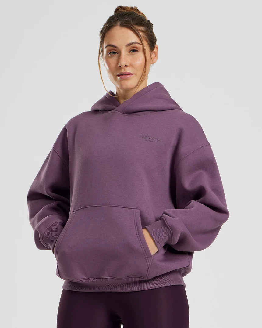 COMFORT OVERSIZED HOODIE | DUSK <BR> PRE ORDER FOR 31ST JAN DELIVERY