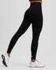 POWER SEAMLESS SCRUNCH LEGGINGS | BLACK