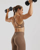 DEFINE 2.0 SEAMLESS BACK BRA | CARIBOU<BR>PRE ORDER FOR NOV 19TH DELIVERY