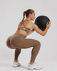 DEFINE 2.0 SCRUNCH BUM SEAMLESS LEGGINGS | CARIBOU <BR>PRE ORDER FOR 19TH NOV DELIVERY