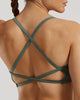 DEFINE 2.0 SEAMLESS BACK BRA | SAGE<BR>PRE ORDER FOR NOV 19TH DELIVERY