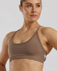 DEFINE 2.0 SEAMLESS BACK BRA | CARIBOU<BR>PRE ORDER FOR NOV 19TH DELIVERY