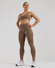 DEFINE 2.0 SCRUNCH BUM SEAMLESS LEGGINGS | CARIBOU <BR>PRE ORDER FOR 19TH NOV DELIVERY