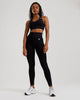 POWER SEAMLESS SCRUNCH LEGGINGS | BLACK <BR> PRE ORDER FOR 31ST JAN DELIVERY