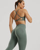 DEFINE 2.0 SCRUNCH BUM SEAMLESS LEGGINGS | SAGE <BR>PRE ORDER FOR 19TH NOV DELIVERY