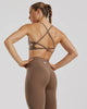 DEFINE 2.0 SEAMLESS BACK BRA | CARIBOU<BR>PRE ORDER FOR NOV 19TH DELIVERY