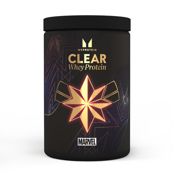 CLEAR WHEY ISOLATE - MARVEL CAPTAIN AMERICA - ORANGE MANGO TROPICAL<BR>(PRE ORDER FOR 1ST OCTOBER DELIVERY)